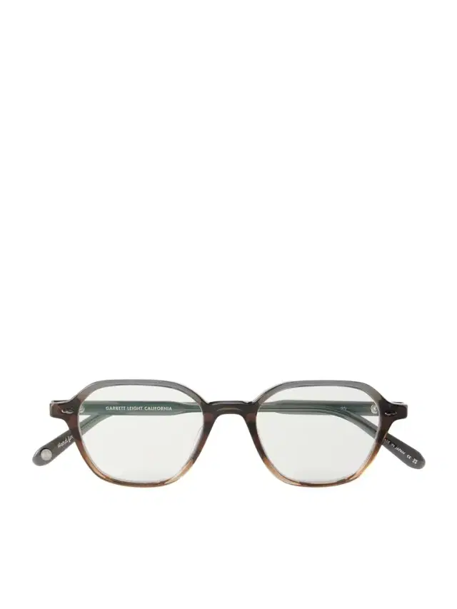 Garrett Leight California Optical Galloway Rectangular-Frame Acetate Optical Glasses - Men