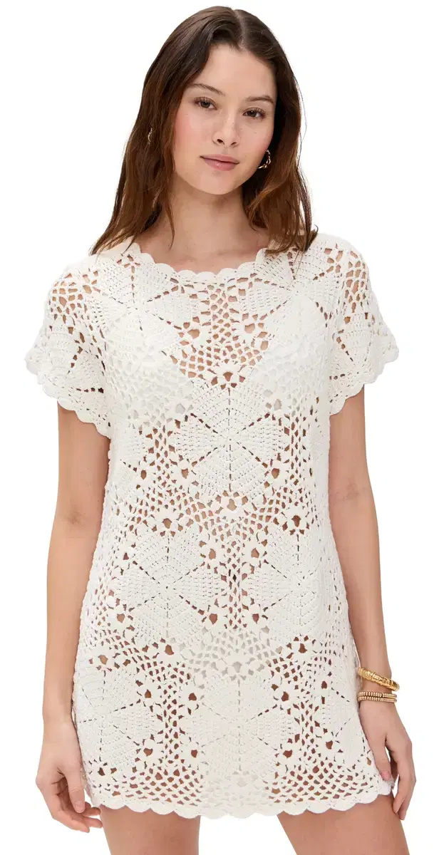 Show Me Your Mumu Cleo Coverup alty Floral Crochet