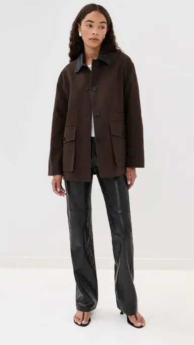 Nili Lotan Joan Leather Pants Black | Thumbnail 2 Nili Lotan Joan Leather Pants Black | Thumbnail 2