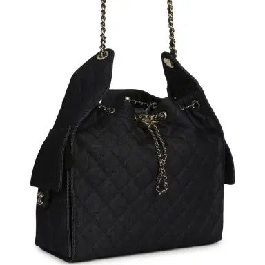 Chanel Chanel Medium 25 Hobo Bag Dark Denim Light Gold Hardware | Thumbnail 2 Chanel Chanel Medium 25 Hobo Bag Dark Denim Light Gold Hardware | Thumbnail 2