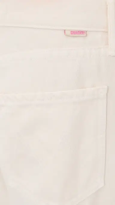 Mother Petite Lil Lemon Twist Sneak Jeans Nat-natural 32 | Thumbnail 6