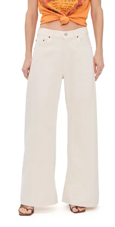 Mother Petite Lil Lemon Twist Sneak Jeans Nat-natural 32 | Thumbnail 1