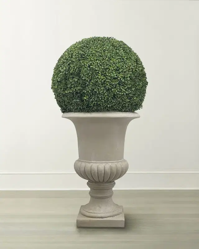Winward Home Boxwood Ball in Urn