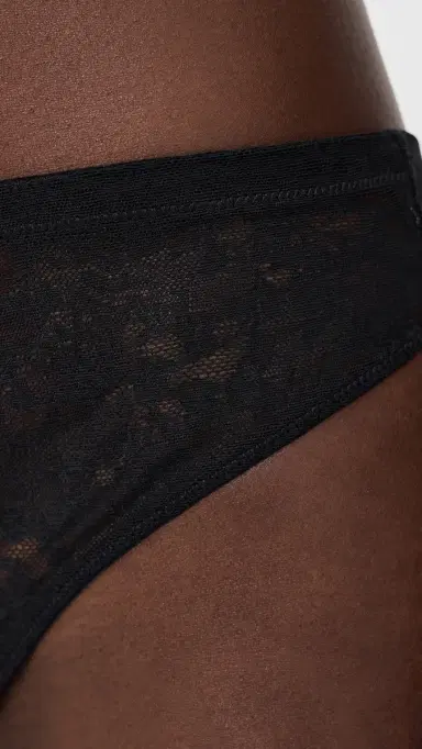 Spanx SPANXsupersmooth Day to Date Night Thong Very Black S | Thumbnail 4