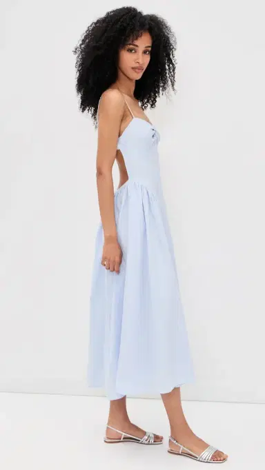 NIA Destene Dress Sky M | Thumbnail 4 NIA Destene Dress Sky M | Thumbnail 4