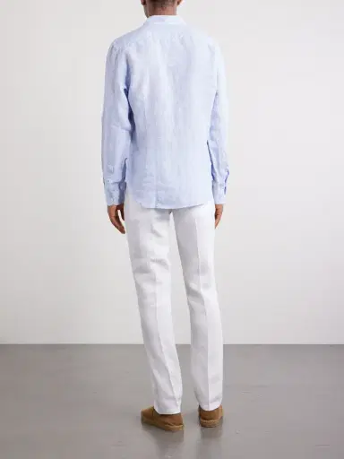 Orlebar Brown Giles Linen Shirt - Men | Thumbnail 4