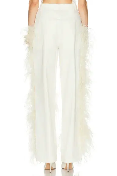 LaPointe Stretch Cotton Twill Feather Pant | Thumbnail 4 LaPointe Stretch Cotton Twill Feather Pant | Thumbnail 4
