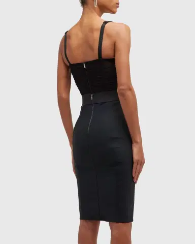 Dolce & Gabbana Ruched Crop Corset Top | Thumbnail 6
