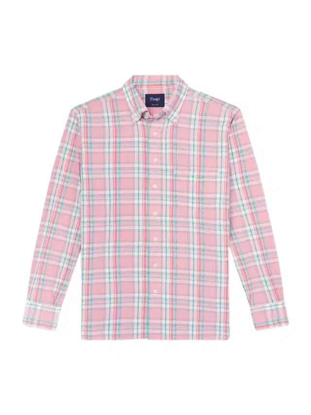 Checked Cotton Shirt - Men