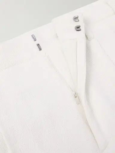 Brunello Cucinelli Straight-Leg Cotton and Linen-Blend Trousers - Men | Thumbnail 6