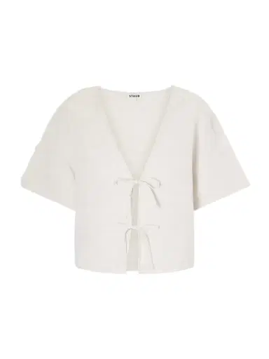 Staud Ava Linen Blouse | Thumbnail 1 Staud Ava Linen Blouse | Thumbnail 1