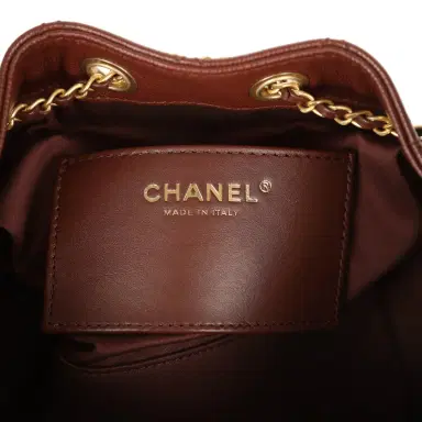 Chanel Chanel Mini 25 Hobo Bag Brown Caviar Antique Gold Hardware | Thumbnail 9 Chanel Chanel Mini 25 Hobo Bag Brown Caviar Antique Gold Hardware | Thumbnail 9