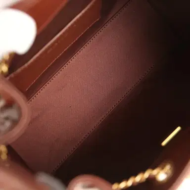Chanel Chanel Mini 25 Hobo Bag Brown Caviar Antique Gold Hardware | Thumbnail 8 Chanel Chanel Mini 25 Hobo Bag Brown Caviar Antique Gold Hardware | Thumbnail 8
