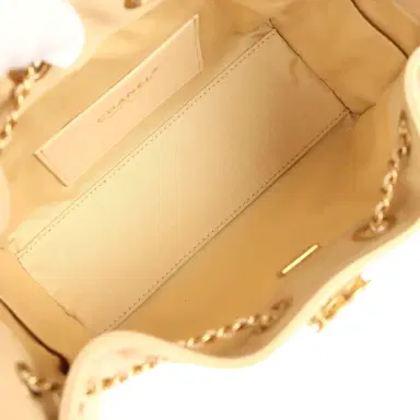 Chanel Chanel Mini 25 Hobo Bag Light Beige Caviar Antique Gold Hardware | Thumbnail 8 Chanel Chanel Mini 25 Hobo Bag Light Beige Caviar Antique Gold Hardware | Thumbnail 8
