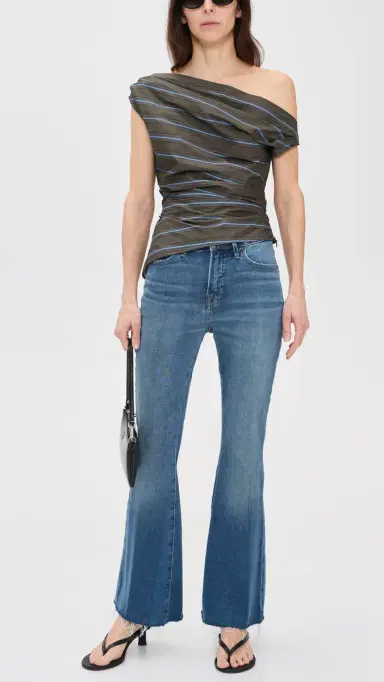 GOOD AMERICAN Good Petite Flare Jeans | Thumbnail 5 GOOD AMERICAN Good Petite Flare Jeans | Thumbnail 5