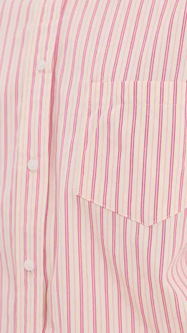 Little Lies Harbor Shirt Pink tripe | Thumbnail 6