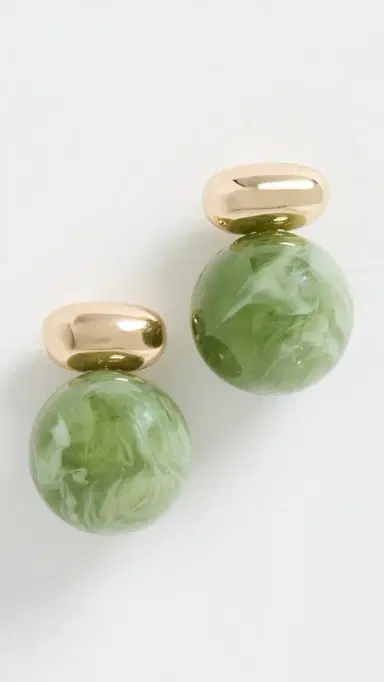 Shashi Alice Gemstone Earrings | Thumbnail 2