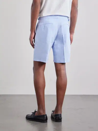 Orlebar Brown Norwich Straight-Leg Linen Shorts - Men | Thumbnail 4