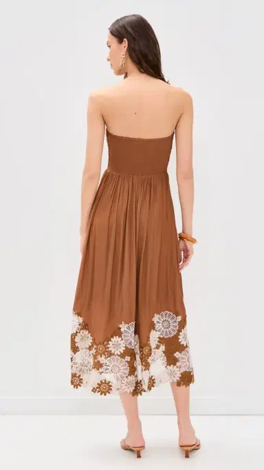 Ramy Brook Milani Dress Coffee | Thumbnail 3