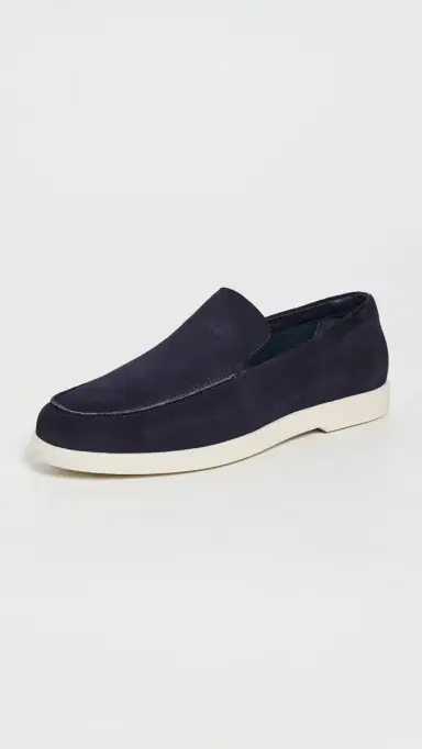 Frescobol Carioca Miguel Suede Loafers Midnight Blue | Thumbnail 2