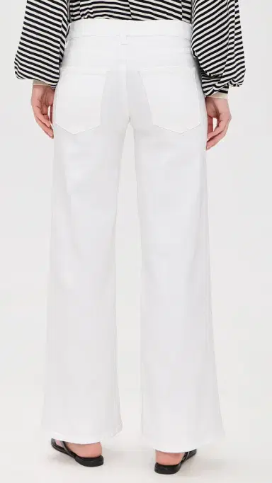 Frame Low Rise Le Slim Palazzo Jeans | Thumbnail 3 Frame Low Rise Le Slim Palazzo Jeans | Thumbnail 3