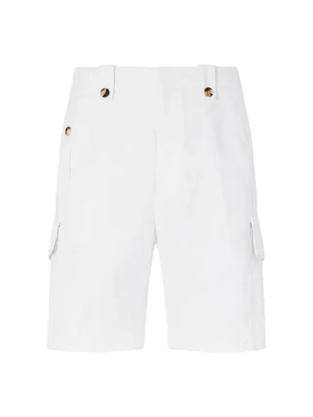 Brunello Cucinelli Straight-Leg Cotton-Twill Cargo Shorts - Men