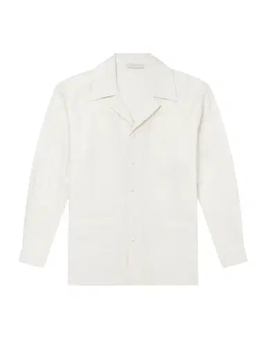 Saman Amel Camp-Collar Silk-Gauze Shirt - Men | Thumbnail 1 Saman Amel Camp-Collar Silk-Gauze Shirt - Men | Thumbnail 1
