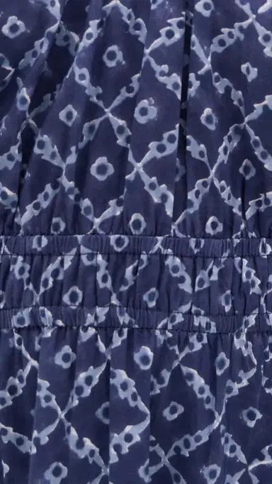 Marea Abby Dress Indigo Lattice L | Thumbnail 6