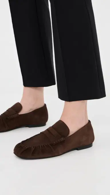 ALOHAS Aven Suede Loafers Suede Brown #1 35 | Thumbnail 3