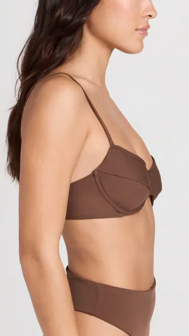 Riot Swim Jax Bikini Top Chocolate | Thumbnail 5 Riot Swim Jax Bikini Top Chocolate | Thumbnail 5