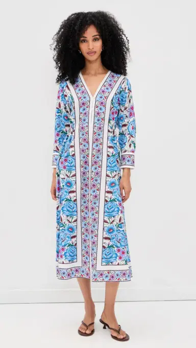 Cleobella Blanche Midi Dress Fluora Print | Thumbnail 2