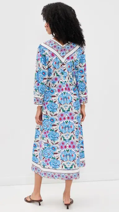 Cleobella Blanche Midi Dress Fluora Print | Thumbnail 3