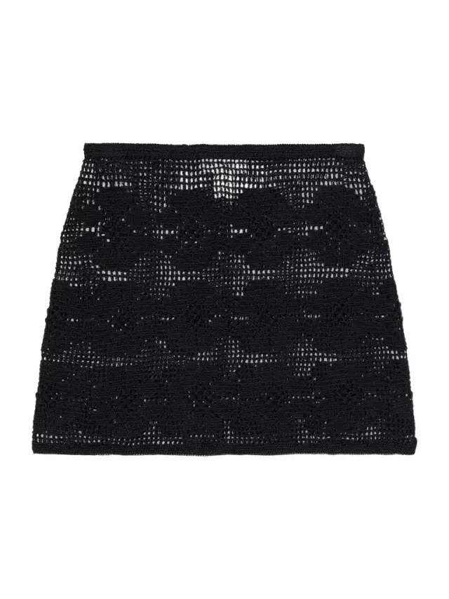 Calle Del Mar Daisy Chain Crocheted Mini Skirt