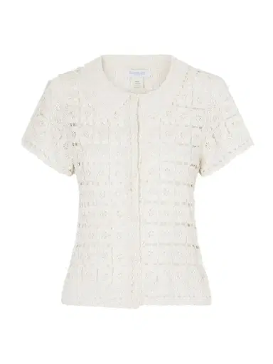 Calle Del Mar Crocheted Shirt | Thumbnail 1