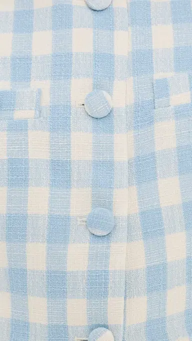 endless rose Tweed Top Jacket Powder Blue | Thumbnail 6 endless rose Tweed Top Jacket Powder Blue | Thumbnail 6