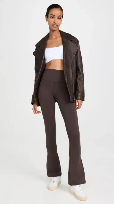 Splits59 Raquel High Waist Supplex Flare Full Leggings | Thumbnail 5 Splits59 Raquel High Waist Supplex Flare Full Leggings | Thumbnail 5