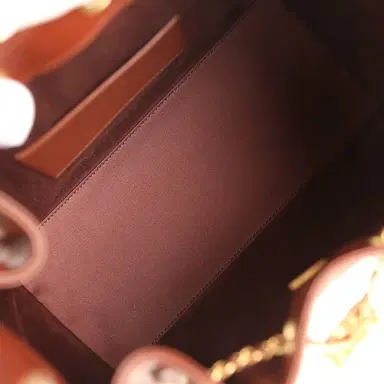 Chanel Chanel Small 25 Hobo Bag Brown Caviar Antique Gold Hardware | Thumbnail 8