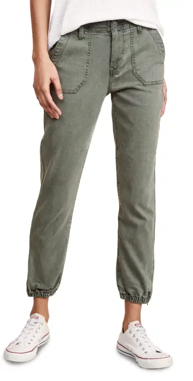 PAIGE Mayslie Joggers Vintage Ivy Green 25 | Thumbnail 1 PAIGE Mayslie Joggers Vintage Ivy Green 25 | Thumbnail 1