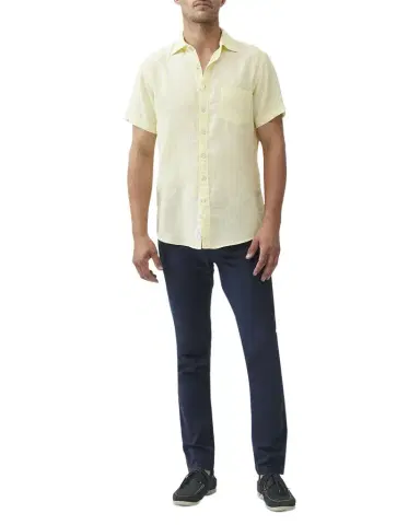 Rodd & Gunn Men's Palm Beach Linen Short-Sleeve Shirt | Thumbnail 1