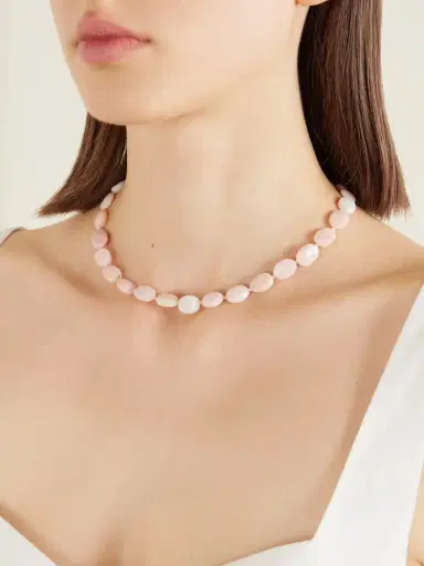 Jennifer Behr Samantha Gold-tone Opal Necklace | Thumbnail 2 Jennifer Behr Samantha Gold-tone Opal Necklace | Thumbnail 2