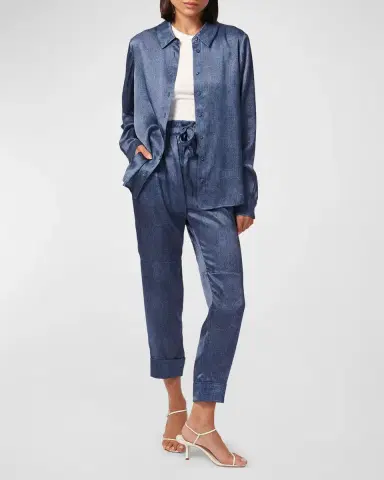 Cami NYC Crosby Silk Button-Front Blouse | Thumbnail 2 Cami NYC Crosby Silk Button-Front Blouse | Thumbnail 2