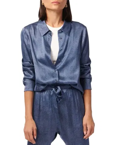 Cami NYC Crosby Silk Button-Front Blouse | Thumbnail 1 Cami NYC Crosby Silk Button-Front Blouse | Thumbnail 1