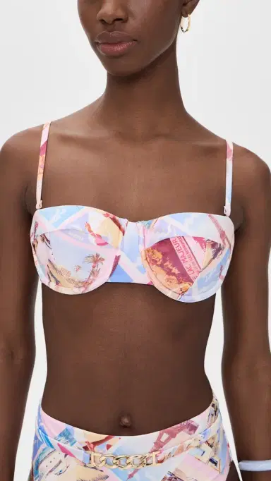 L'AGENCE Alexandria Structured Bikini Top ulti | Thumbnail 3 L'AGENCE Alexandria Structured Bikini Top ulti | Thumbnail 3