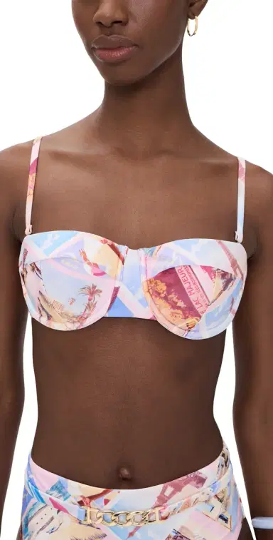 L'AGENCE Alexandria Structured Bikini Top ulti | Thumbnail 1 L'AGENCE Alexandria Structured Bikini Top ulti | Thumbnail 1