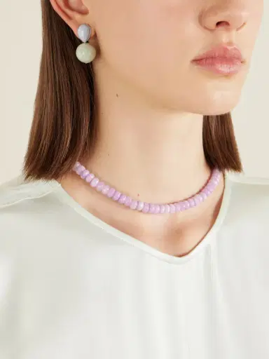 Jennifer Behr Rora Gold-tone Jade Necklace | Thumbnail 2 Jennifer Behr Rora Gold-tone Jade Necklace | Thumbnail 2