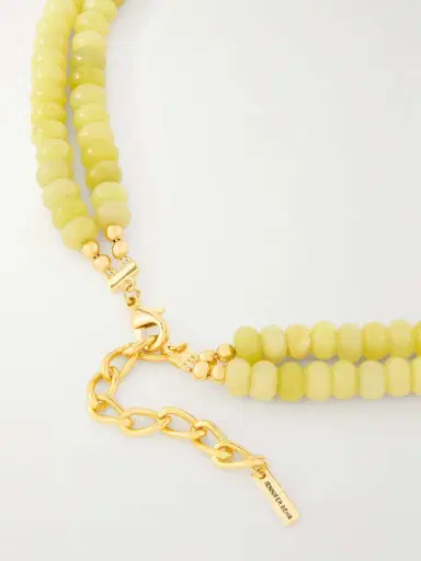 Jennifer Behr Veronica Gold-tone Quartz Necklace | Thumbnail 3 Jennifer Behr Veronica Gold-tone Quartz Necklace | Thumbnail 3