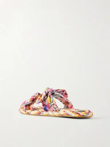 Zimmermann Carousel Woven Slides | Thumbnail 3 Zimmermann Carousel Woven Slides | Thumbnail 3