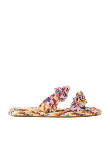 Zimmermann Carousel Woven Slides | Thumbnail 1 Zimmermann Carousel Woven Slides | Thumbnail 1