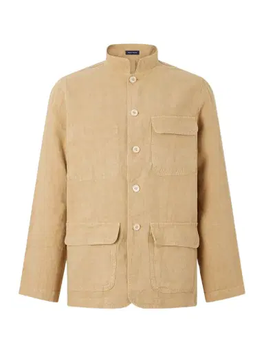 Drake's Linen-Canvas Jacket - Men | Thumbnail 1