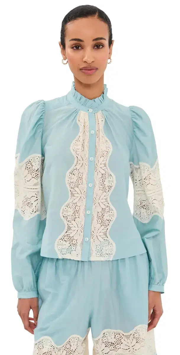 Alix of Bohemia Annabel Sky Prima ace Shirt ight Blue
